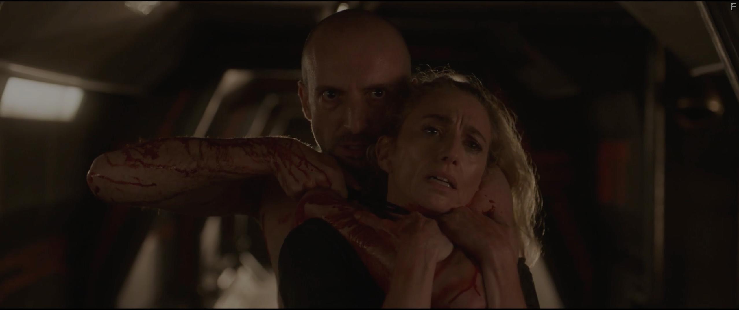 Claudia Black and Branko Tomovic in Deus (2022)