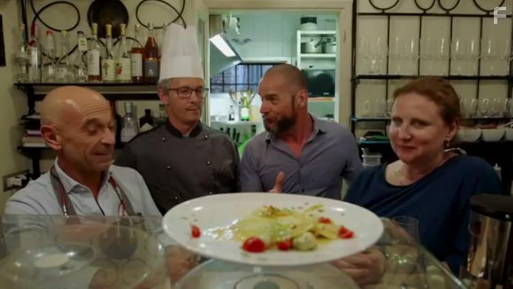 Angela Hartnett and Fred Sirieix in Remarkable Places to Eat (2019)