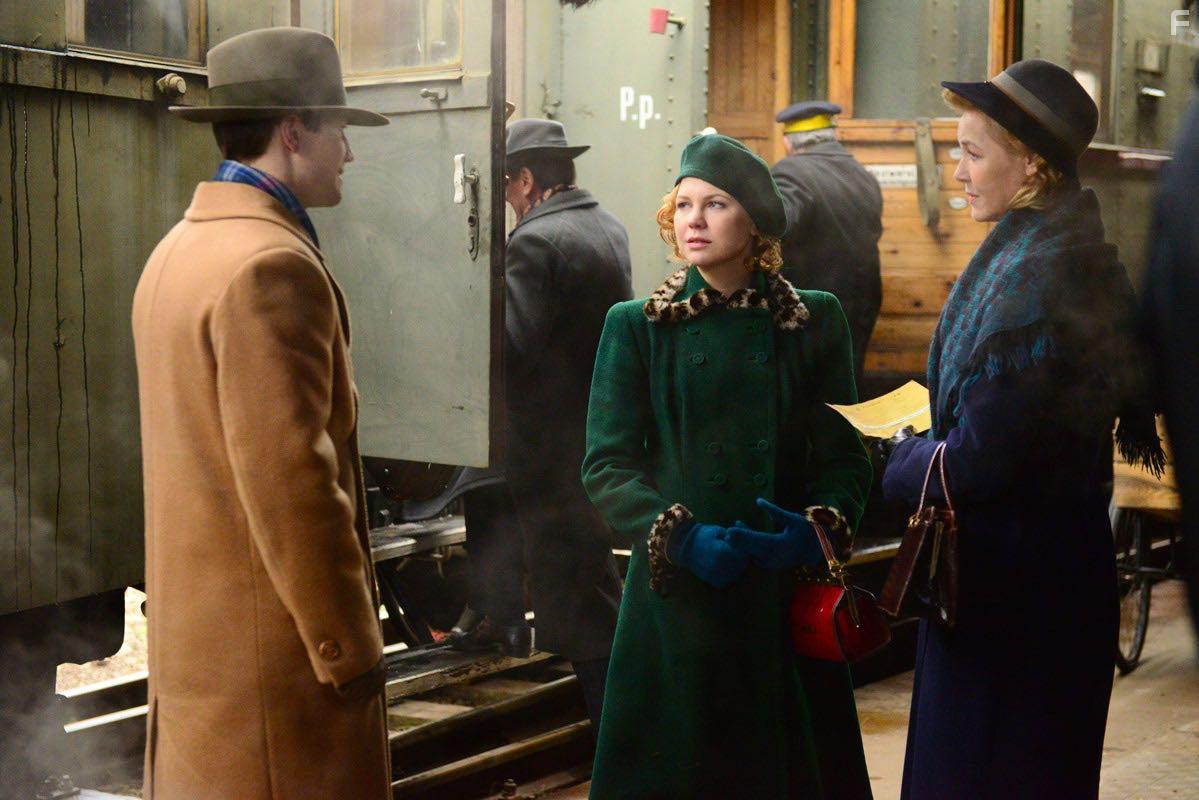 Connie Nielsen, Adelaide Clemens, and Leo Suter in Music, War and Love (2019)