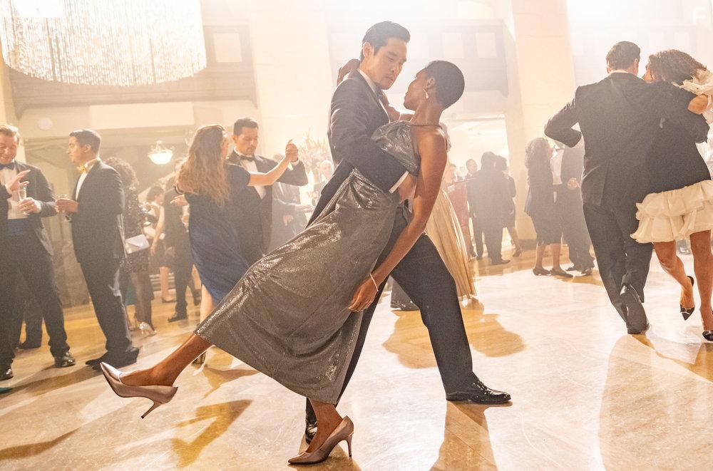 Enajite Esegine and Raymond Lee in Quantum Leap (2022)