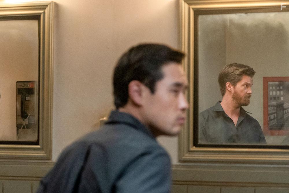 Dax Campbell and Raymond Lee in Quantum Leap (2022)