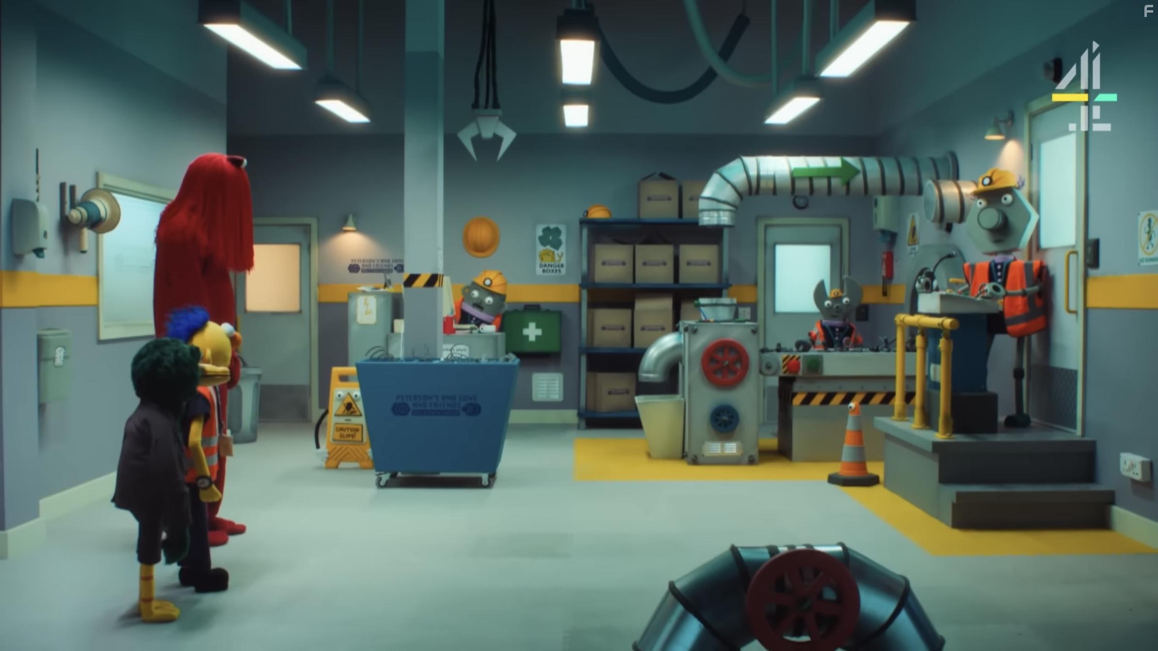 Joseph Pelling, Joss Carter, and Baker Terry in Don't Hug Me I'm Scared (2022)