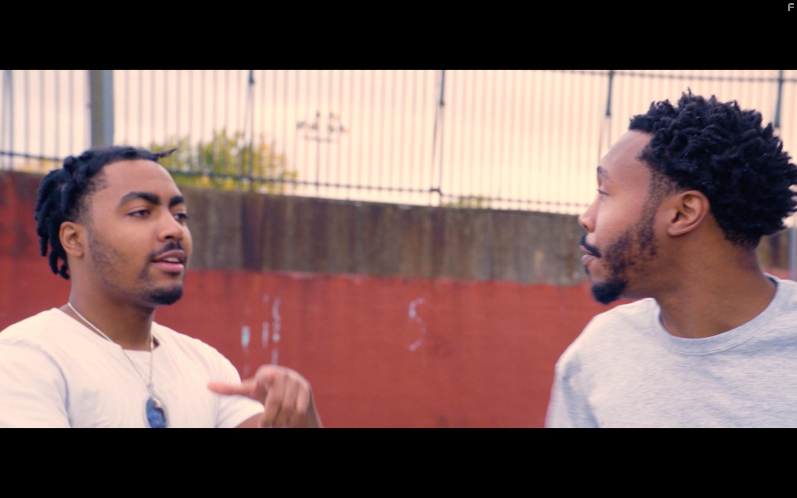 Quashawn White and Soulo Smith in It Was Written