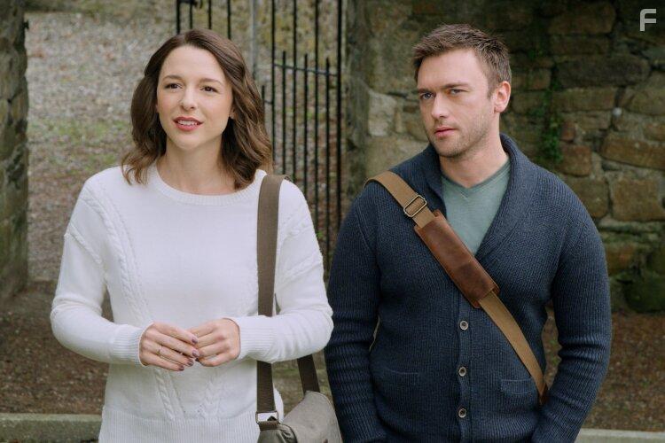 Richard McWilliams and Aubrey Reynolds in Love's Portrait (2022)