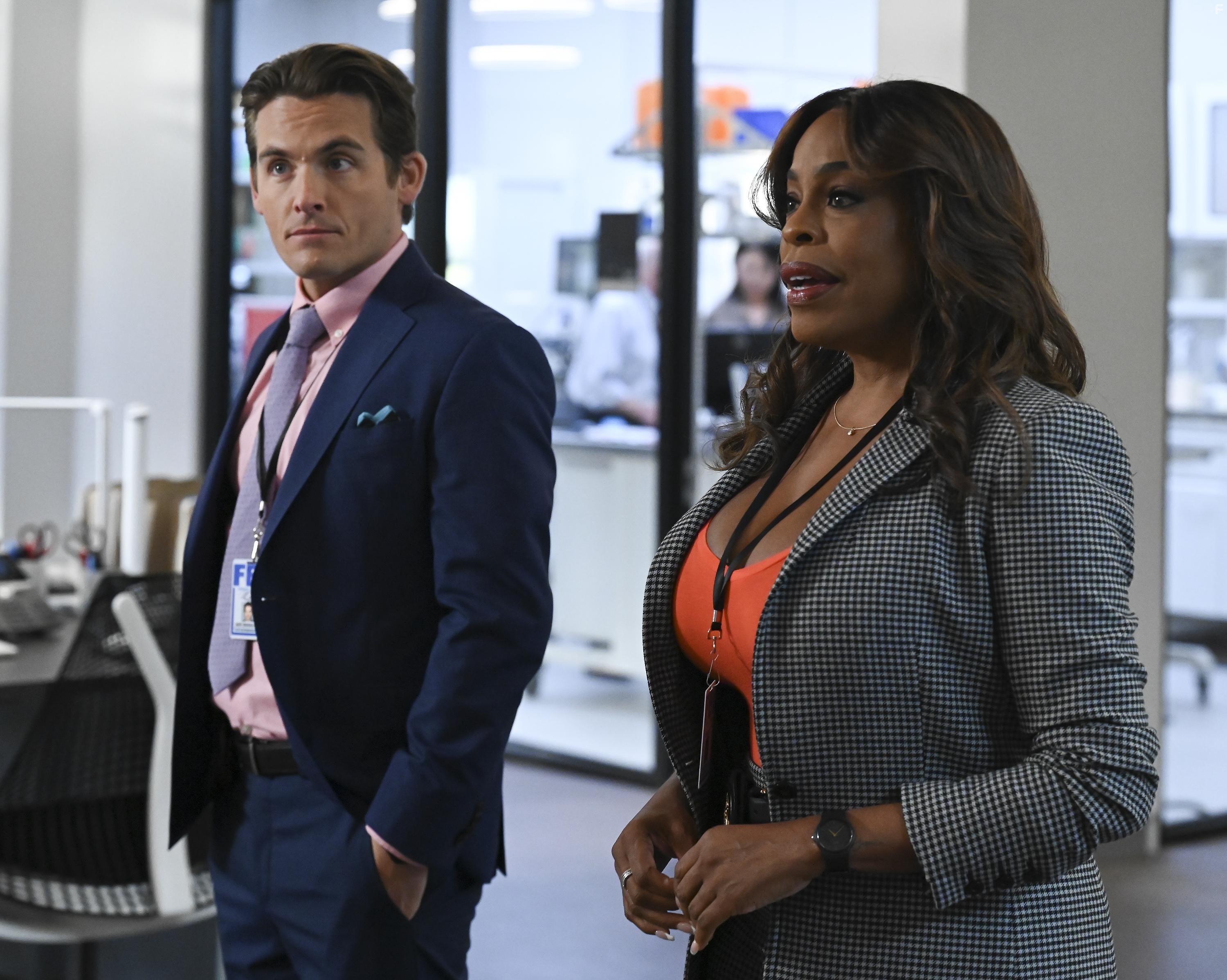 Niecy Nash and Kevin Zegers in The Rookie: Feds (2022)