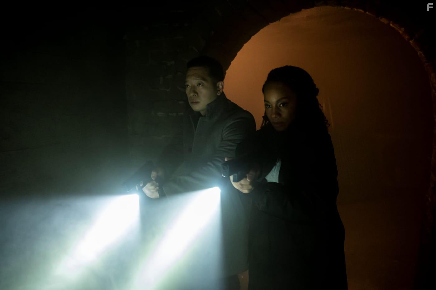 Anika Noni Rose and Jimmie Saito in Let the Right One In (2022)