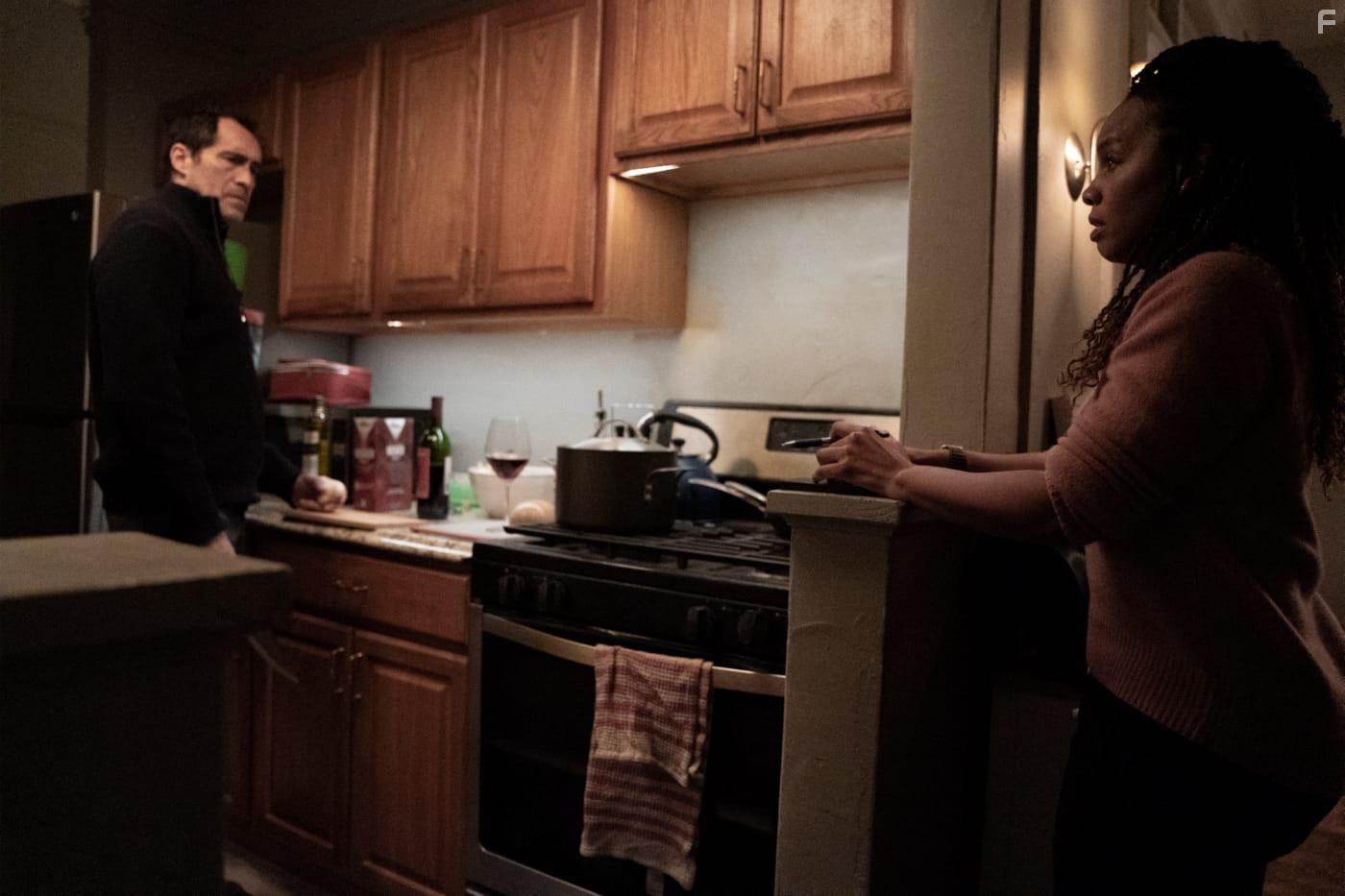 Demin Bichir and Anika Noni Rose in Let the Right One In (2022)