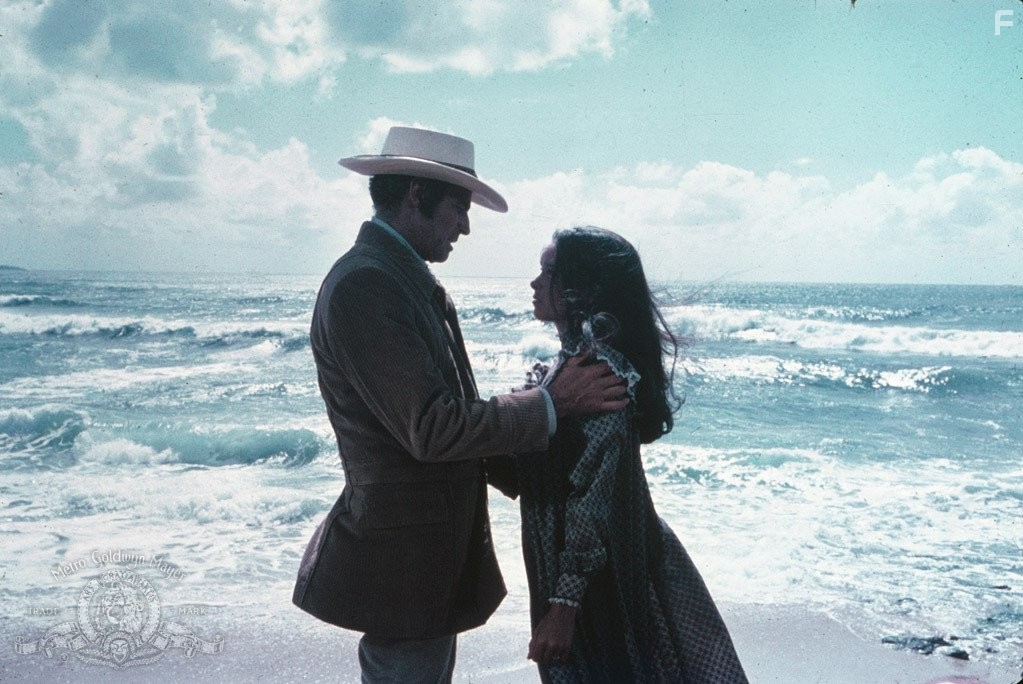 Charlton Heston and Geraldine Chaplin in The Hawaiians (1970)