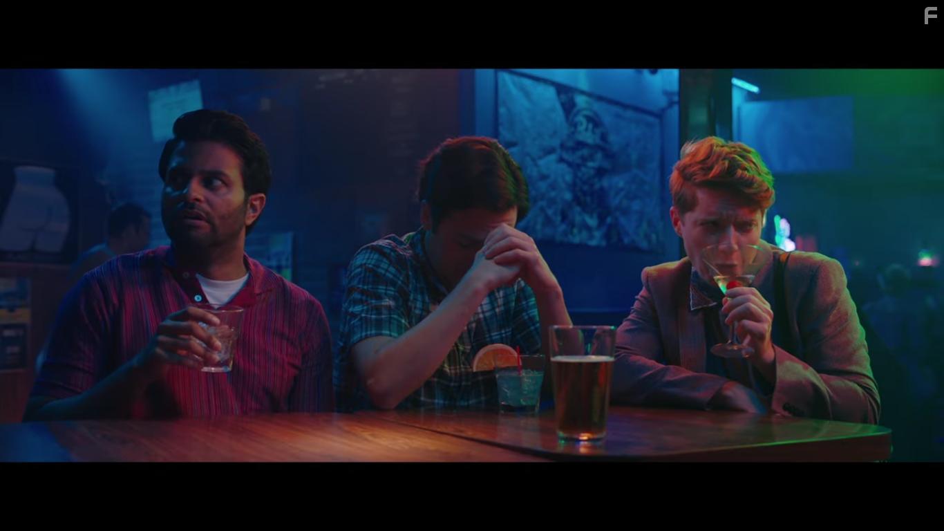 Brendan Scannell, Josh Brener, and Asif Ali in Bromates (2022)