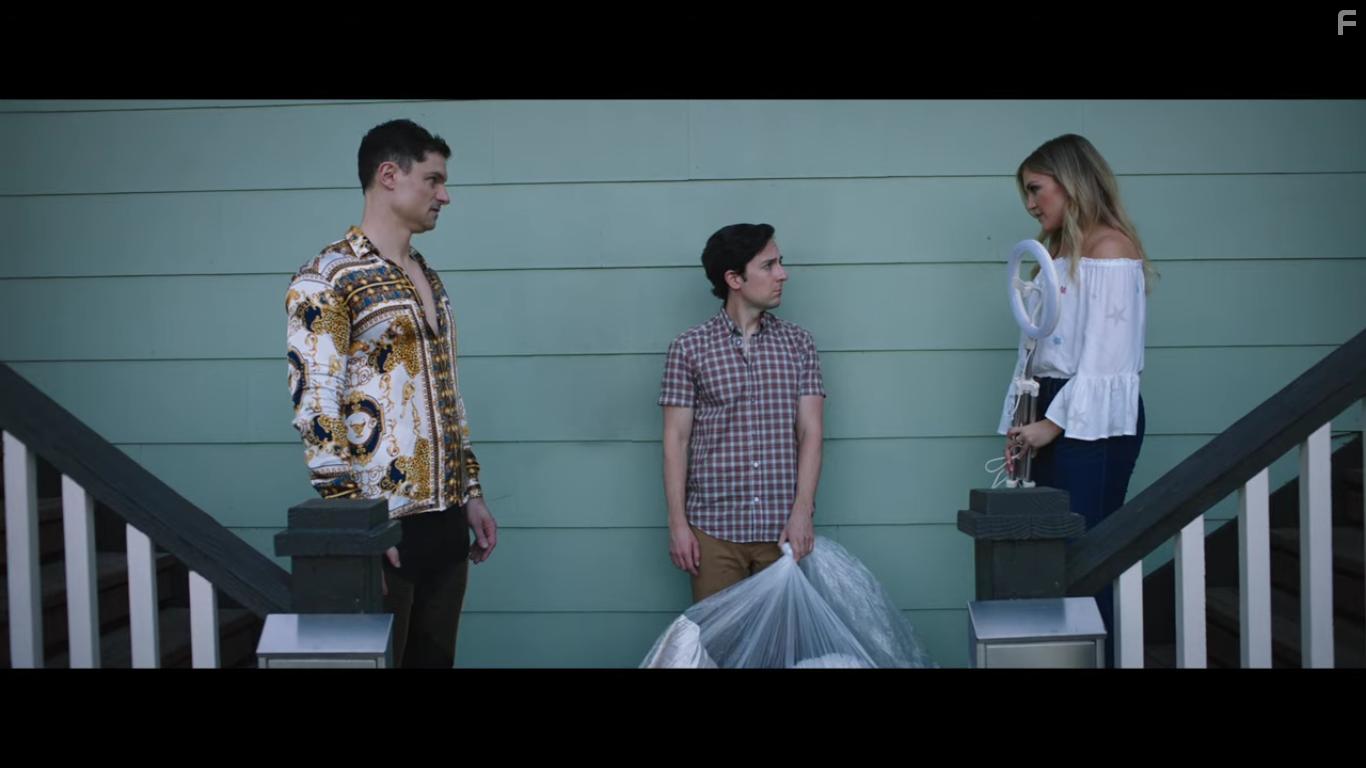 Flula Borg, Josh Brener, and Jessica Lowe in Bromates (2022)