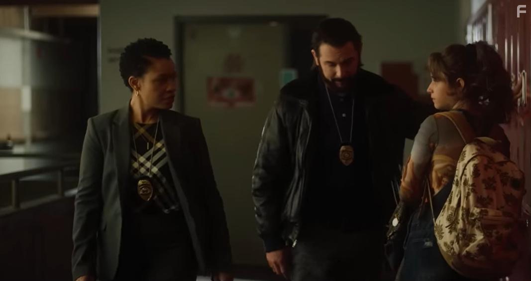 Ryan Francis, Odessa A’zion, and Kenneisha Thompson in The Inhabitant (2022)