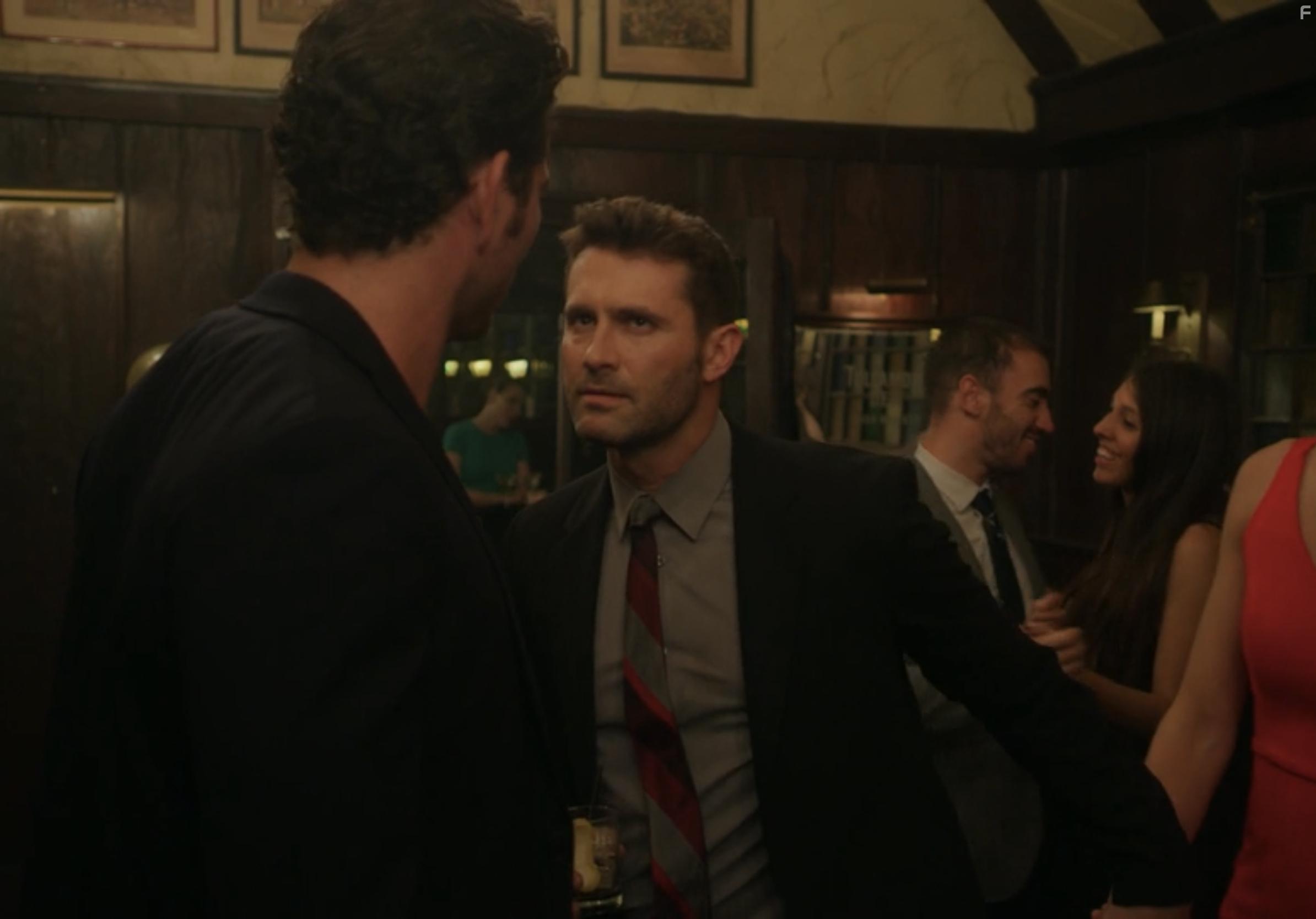 Jonathan Stoddard, Rene Aranda, and Andrew Spach in In Love with My Partner's Wife (2022)