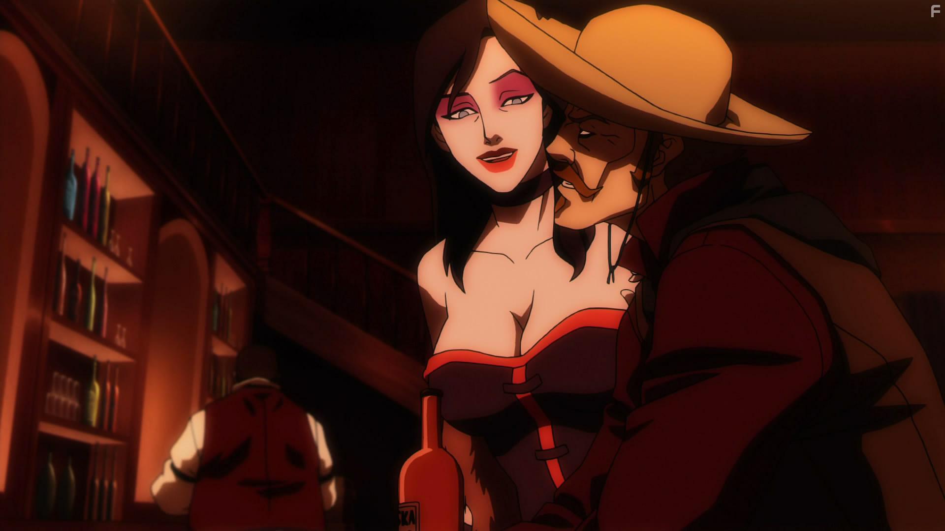 Linda Hamilton and Michael Rooker in DC Showcase: Jonah Hex (2010)