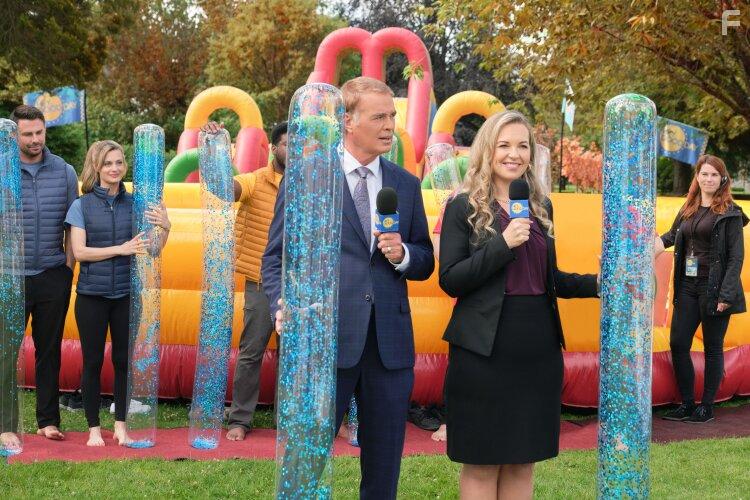 Mark Brandon, Jonathan Bennett, Brooke D'Orsay, Briana Buckmaster, and Don Mike in Wedding of a Lifetime (2022)