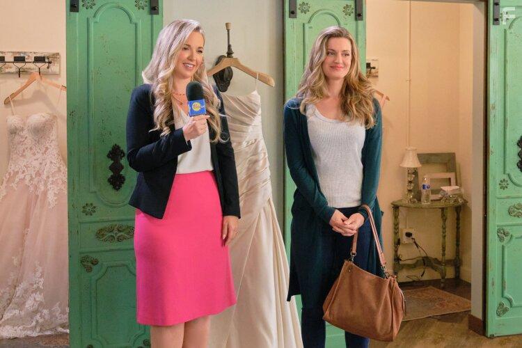 Brooke D'Orsay and Briana Buckmaster in Wedding of a Lifetime (2022)