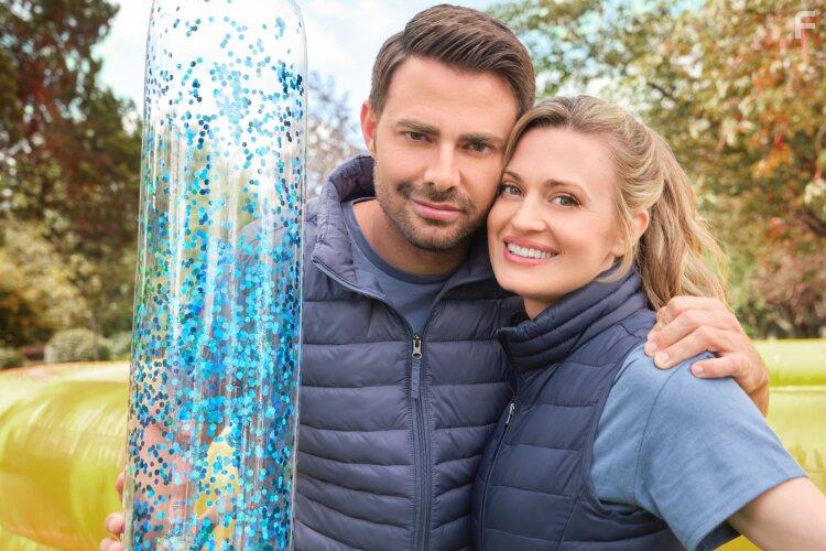 Jonathan Bennett and Brooke D'Orsay in Wedding of a Lifetime (2022)