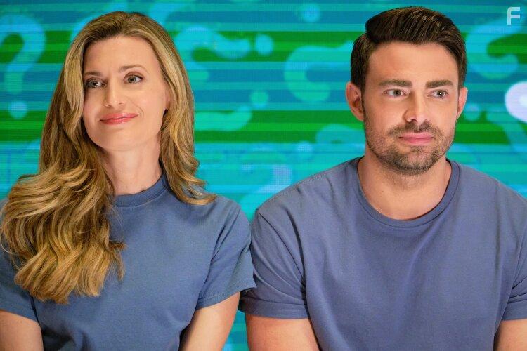 Jonathan Bennett and Brooke D'Orsay in Wedding of a Lifetime (2022)