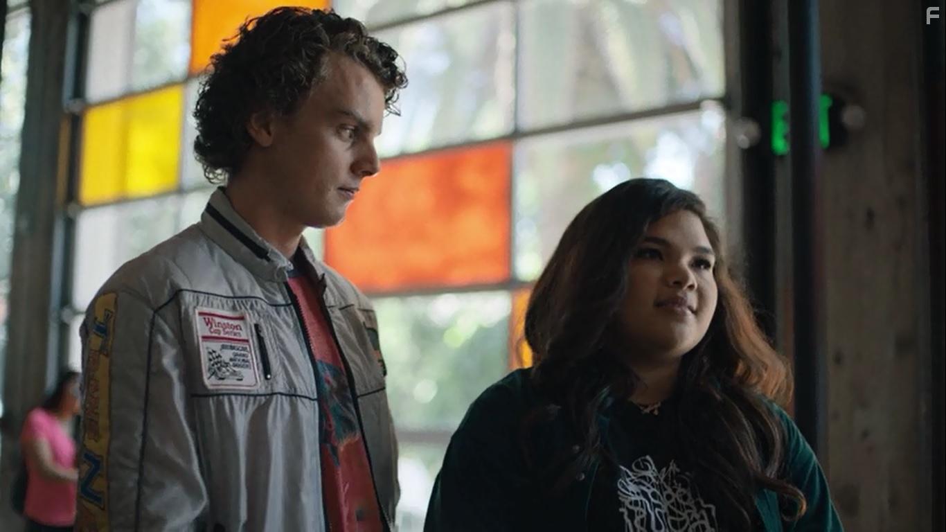 Belissa Escobedo and Cameron Roberts in Don't Look Deeper (2020)