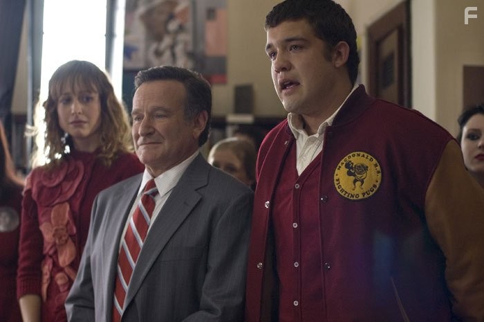 Robin Williams, Alexie Gilmore, and Zachary Vitale in Самый лучший папа (2009)