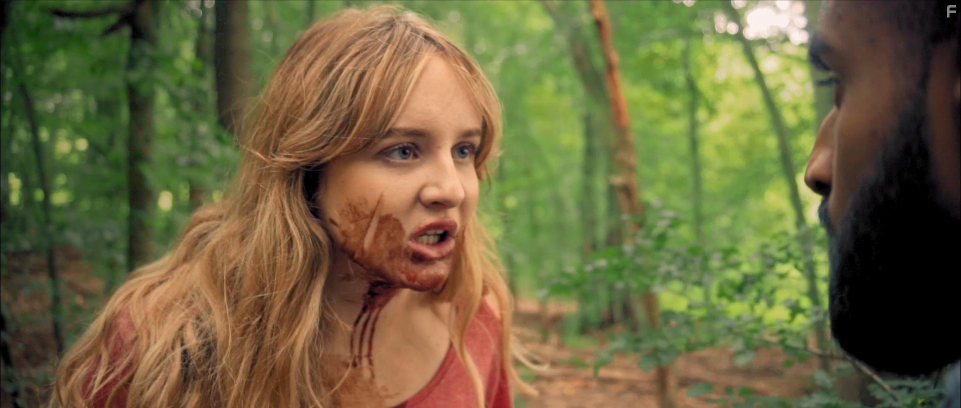 Charlotte Olivia and Jathis Sivanesan in Are We Monsters (2021)