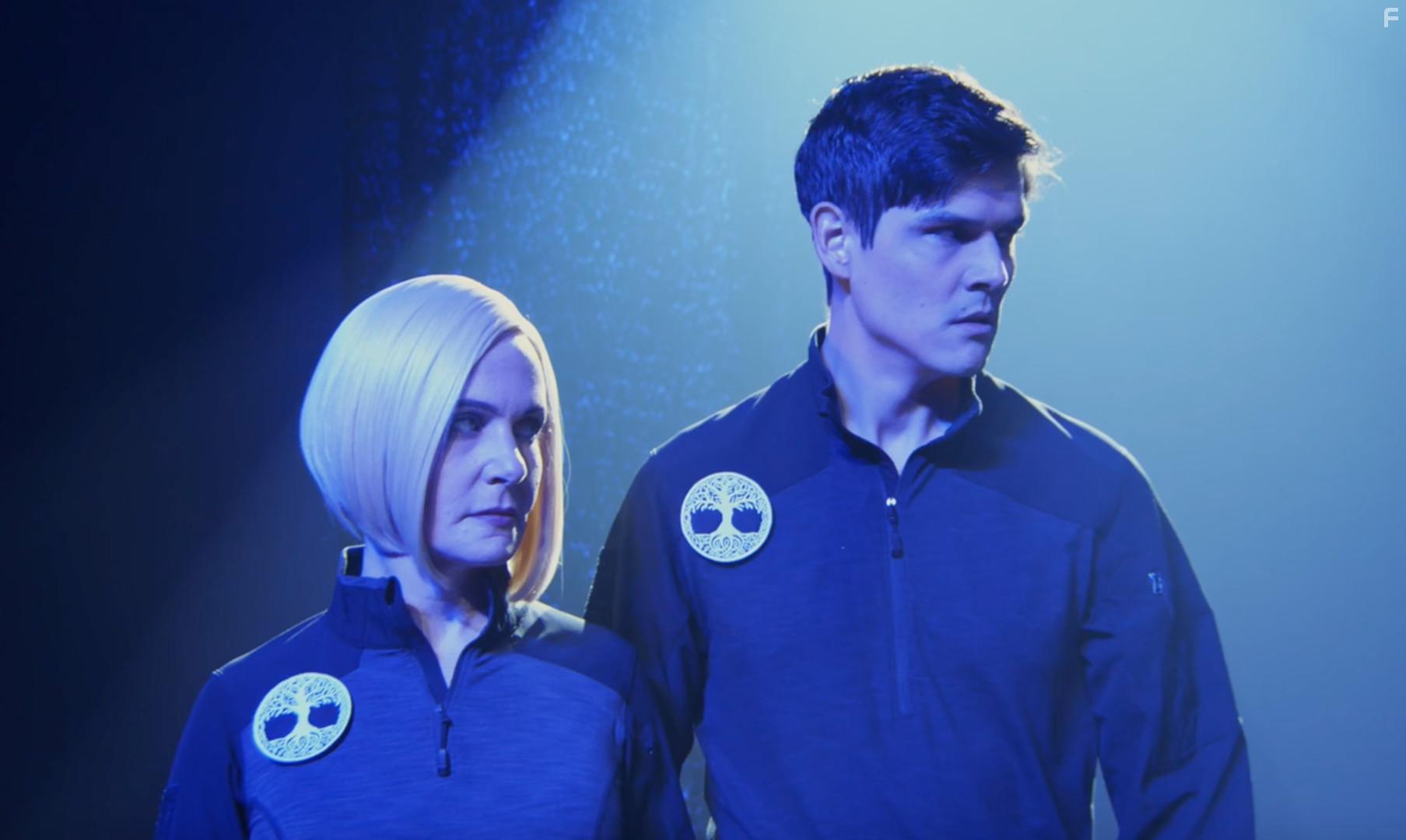 Ame Livingston and Bryan Bachman in Last Out: Elegy of a Green Beret (2021)