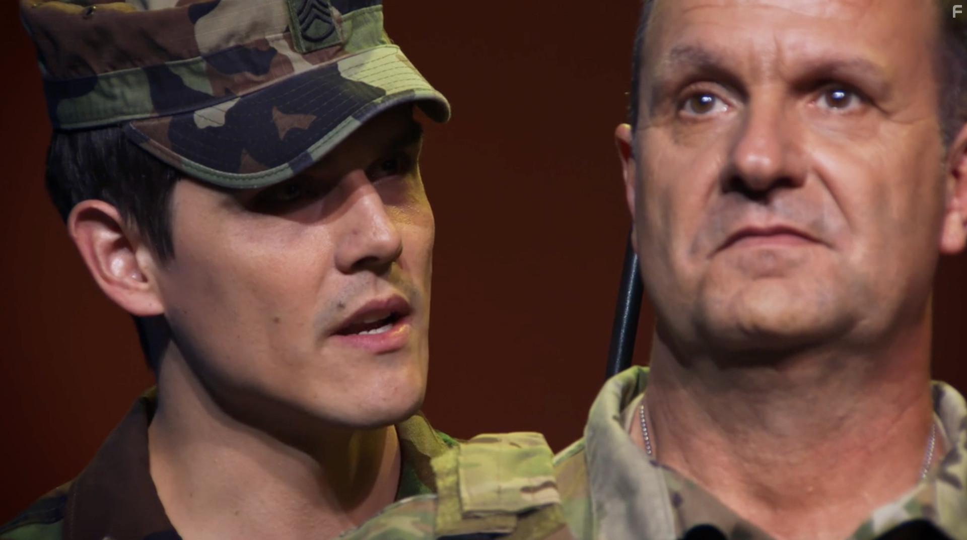 Scott Mann and Bryan Bachman in Last Out: Elegy of a Green Beret (2021)