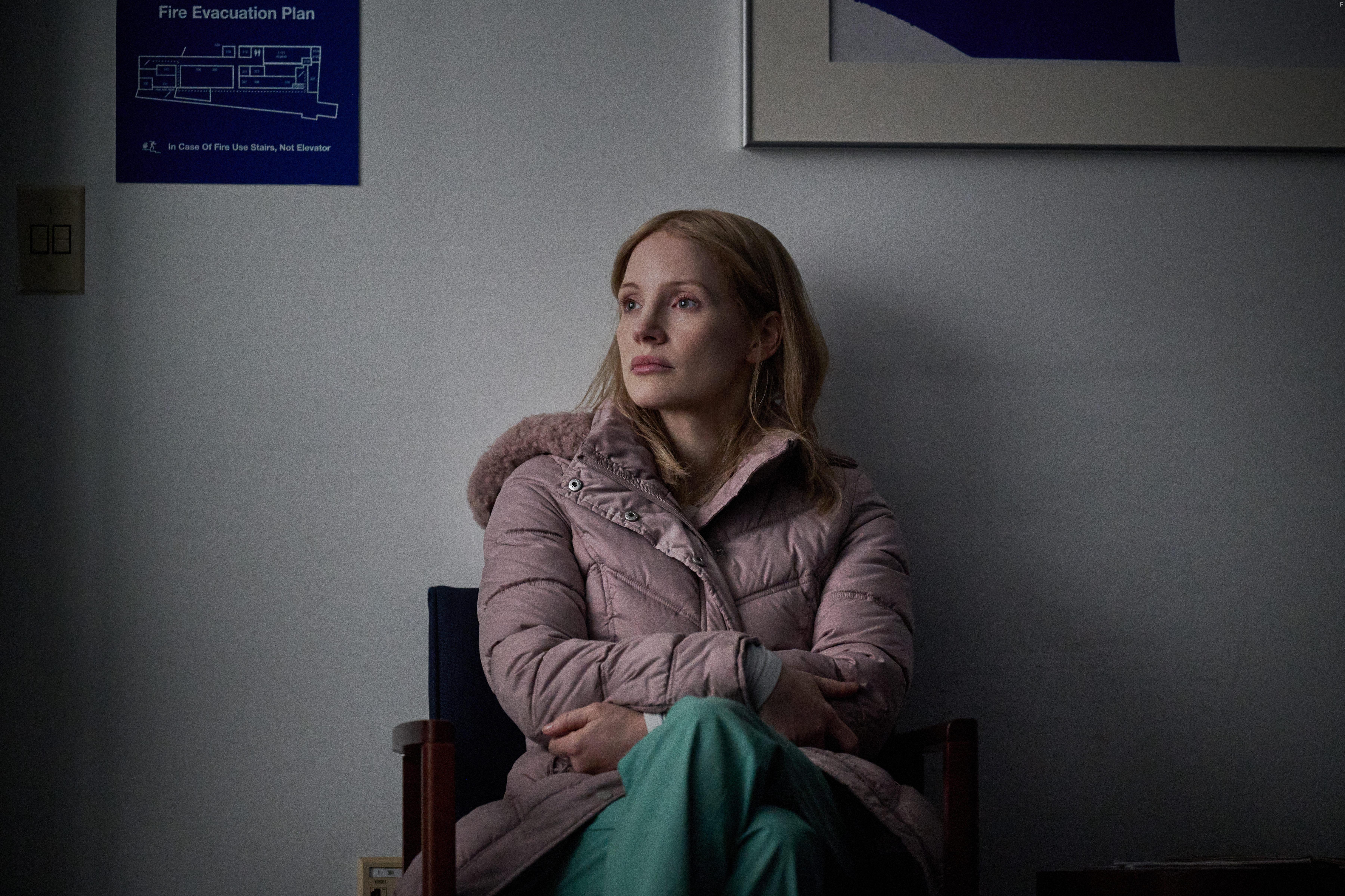 Jessica Chastain in The Good Nurse (2022)
