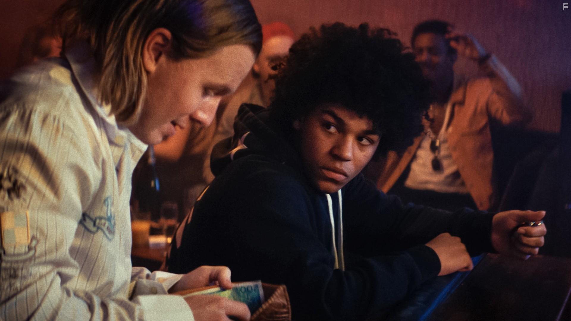 Filip Bargee Ramberg and Herman Flesvig in Flus (2022)