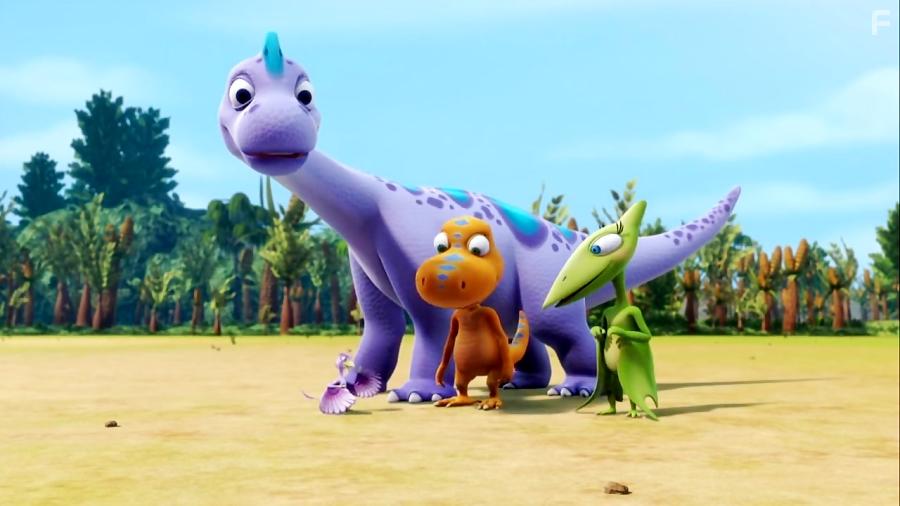 Ian James Corlett, Kathleen Barr, Craig Bartlett, Trevor Devall, Tabitha St. Germain, Ellen Kennedy, Laura Marr, Colin Murdock, Diana Kaarina, Ashleigh Ball, Erika-Shaye Gair, Claire Margaret Corlett, and Chance Hurstfield in Dinosaur Train: Adventure Island (2021)