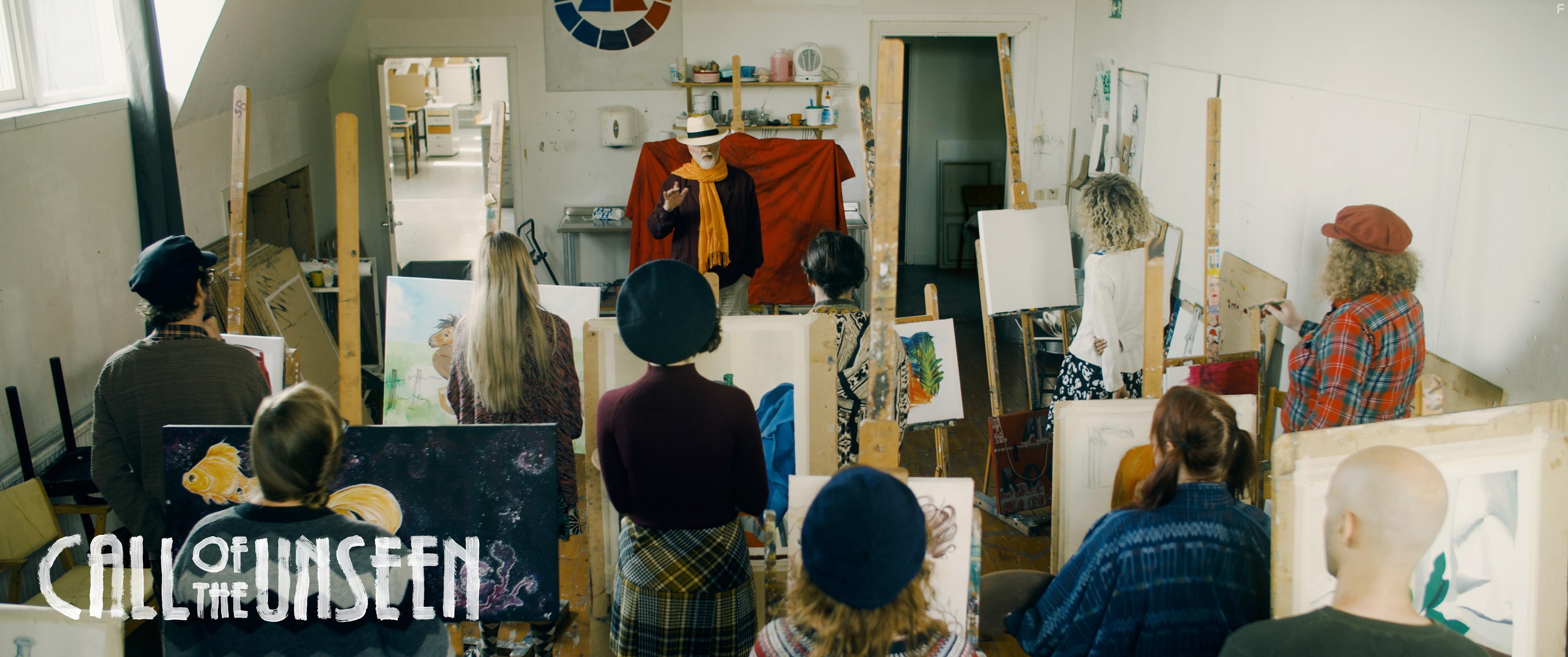 Christian Bitar, Nathalie Merchant, Alan Adler, and Saga Maria Lundquist in Call of the Unseen (2022)