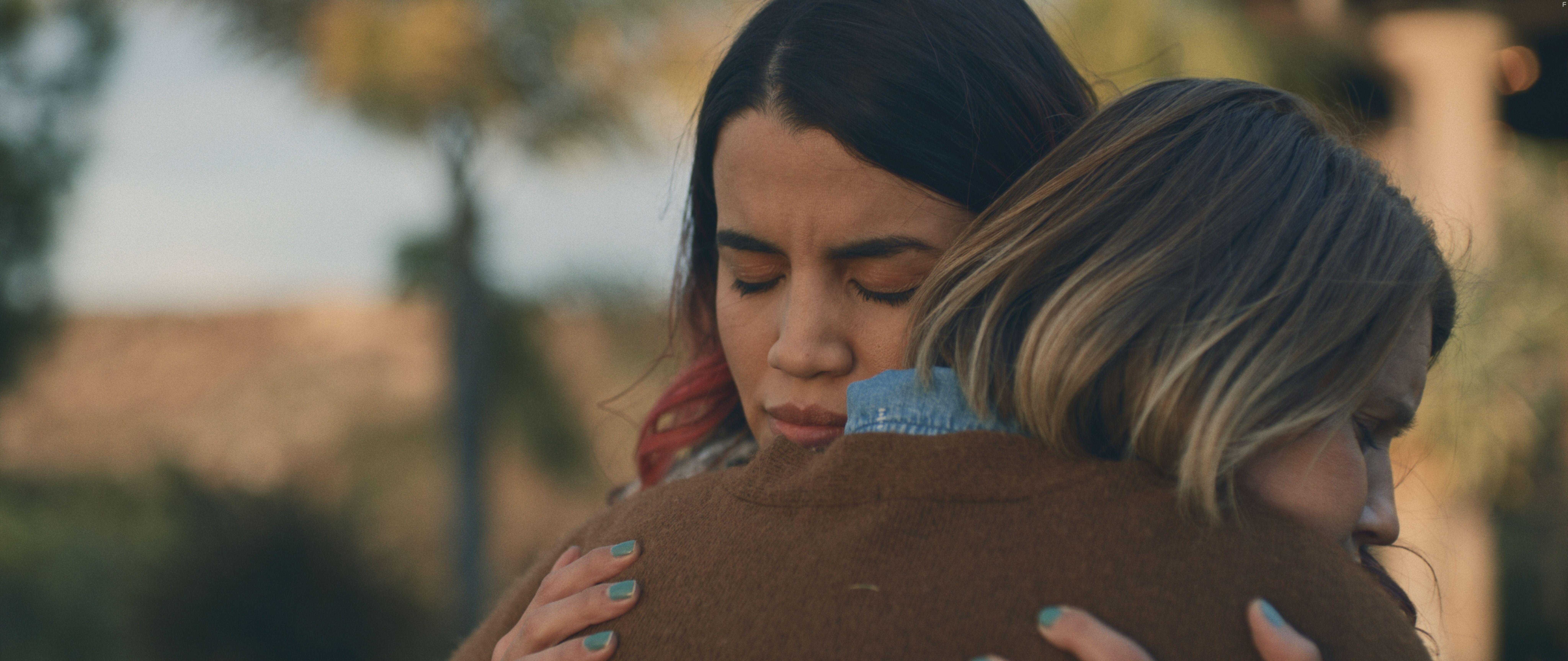 Natalie Morales and Jillian Bell in I'm Totally Fine (2022)