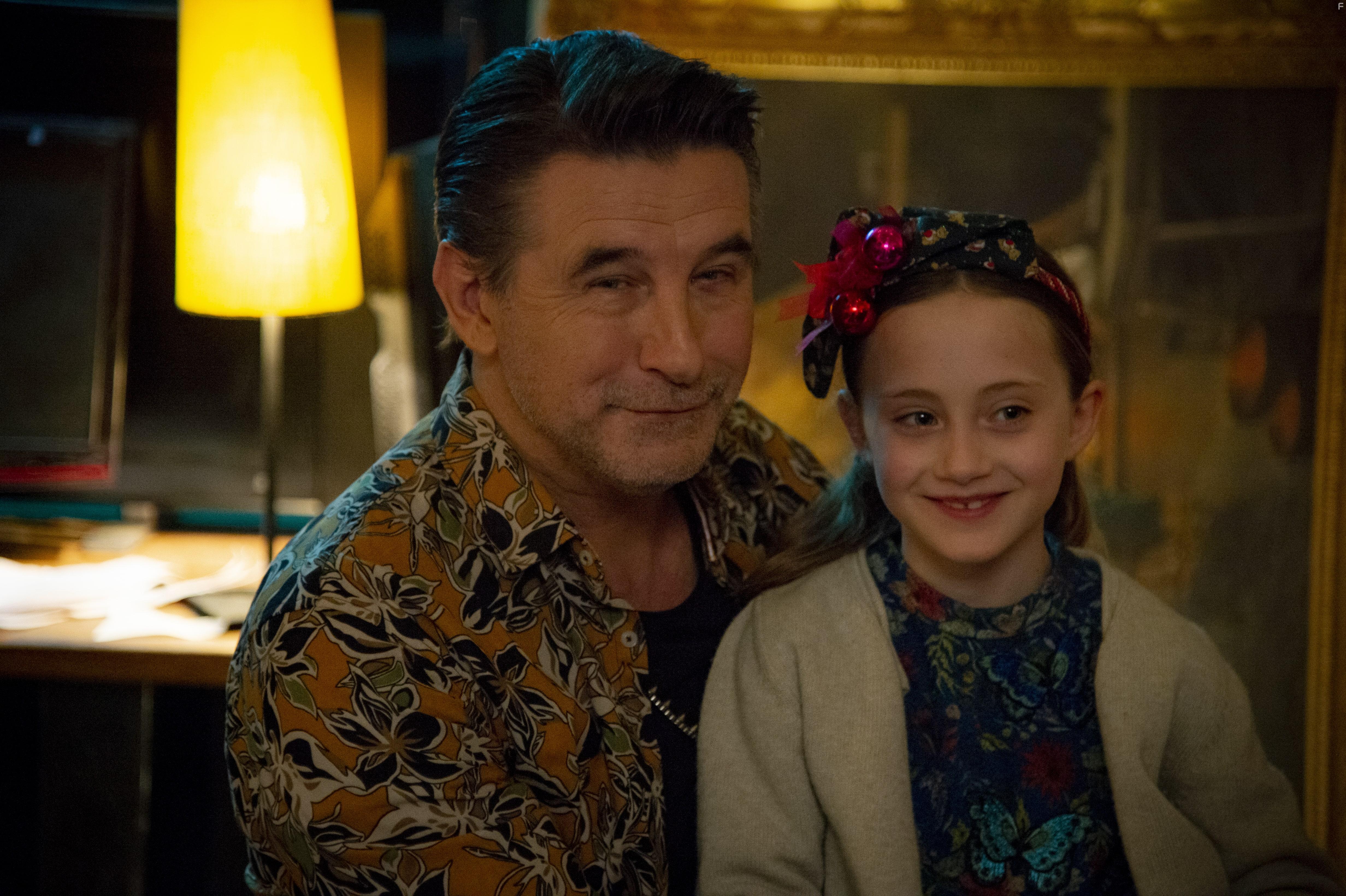 William Baldwin and Mia McGovern Zaini in The Good Witch of Christmas (2022)