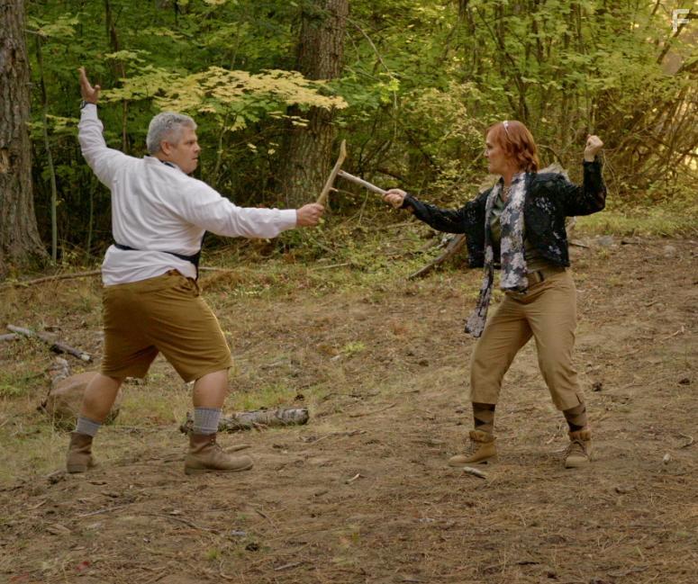 Summer Rain Menkee and G. Scott Brown in Hello from Nowhere (2021)