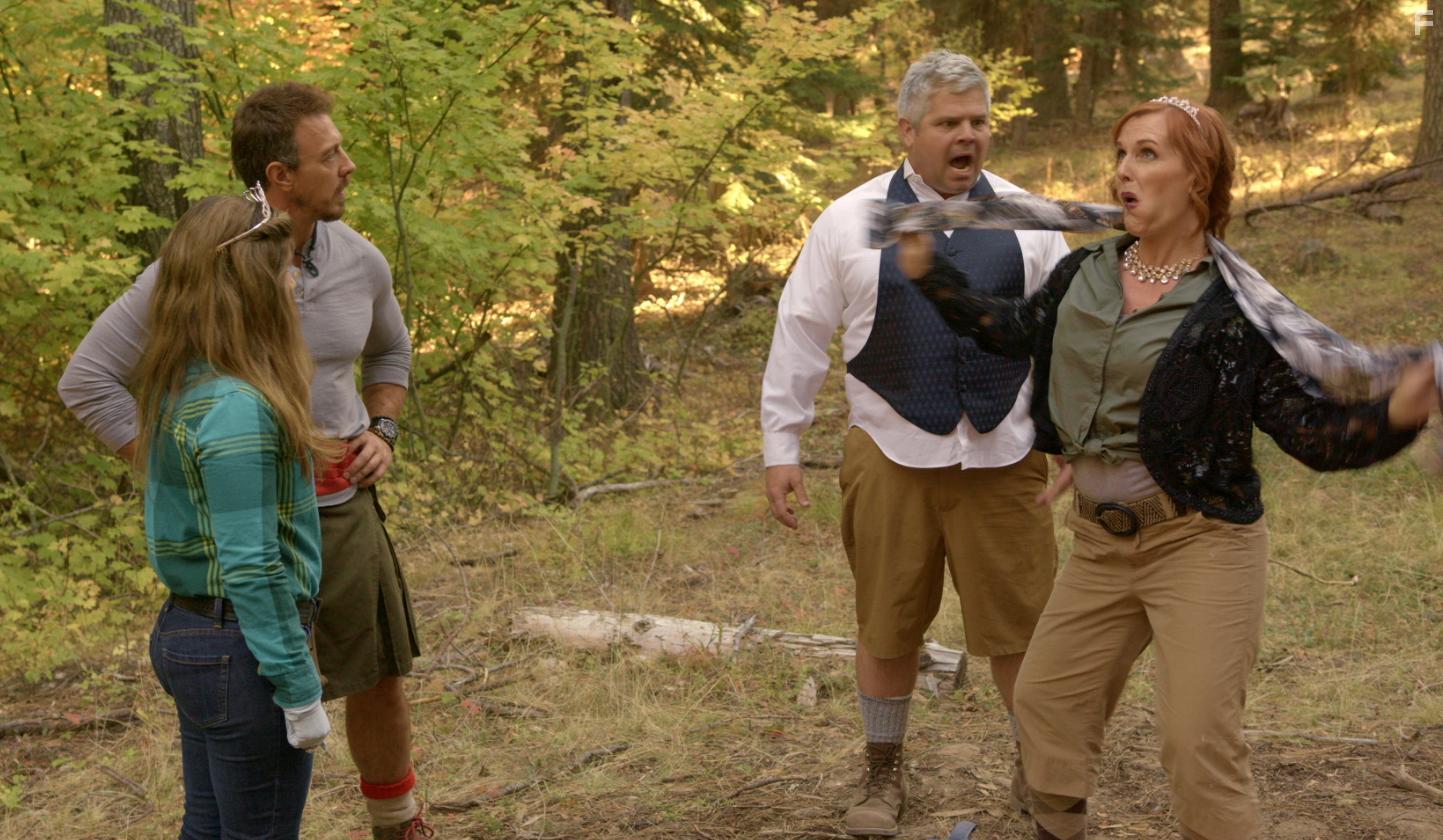 Summer Rain Menkee, G. Scott Brown, and Sean Paul Ross in Hello from Nowhere (2021)