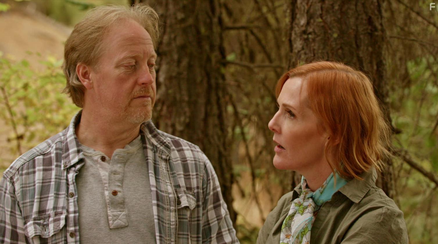 John Armour and Summer Rain Menkee in Hello from Nowhere (2021)