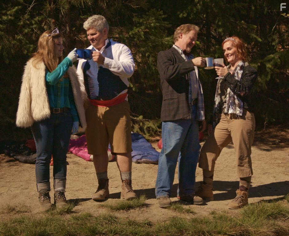 John Armour, Summer Rain Menkee, G. Scott Brown, and DeNah Angel in Hello from Nowhere (2021)