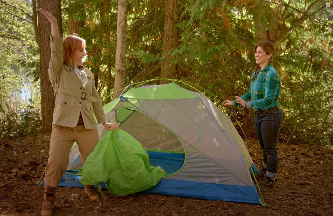 Summer Rain Menkee and DeNah Angel in Hello from Nowhere (2021)