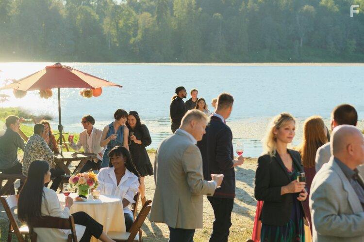 June Laporte and Matreya Scarrwener in Mid-Love Crisis (2022)