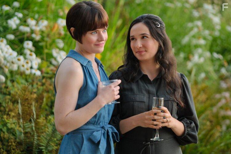 June Laporte and Matreya Scarrwener in Mid-Love Crisis (2022)