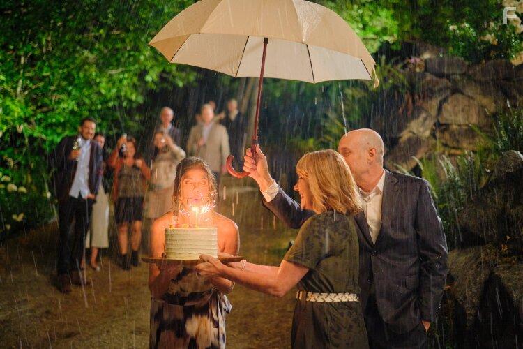 Teri Hatcher, Brian Markinson, and Lauren K. Robek in Mid-Love Crisis (2022)