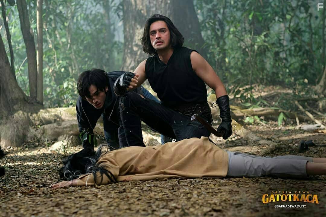 Omar Daniel and Rizky Nazar in Satria Dewa: Gatotkaca (2022)