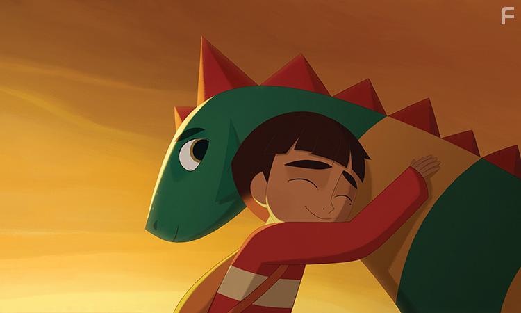 Jacob Tremblay and Gaten Matarazzo in My Father's Dragon (2022)