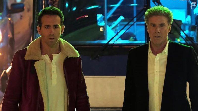 Will Ferrell and Ryan Reynolds in Spirited (2022)