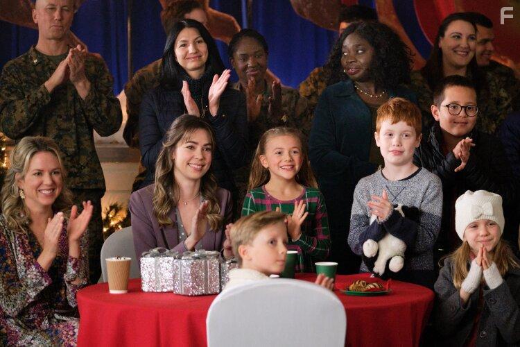 Tegan Moss, Alice Comer, and Victoria Dunsmore in Christmas Bedtime Stories (2022)