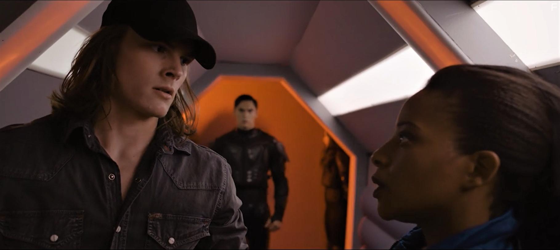 Sai Pia, Chase Pollock, and Leila Annastasia Scott in Nova (2022)