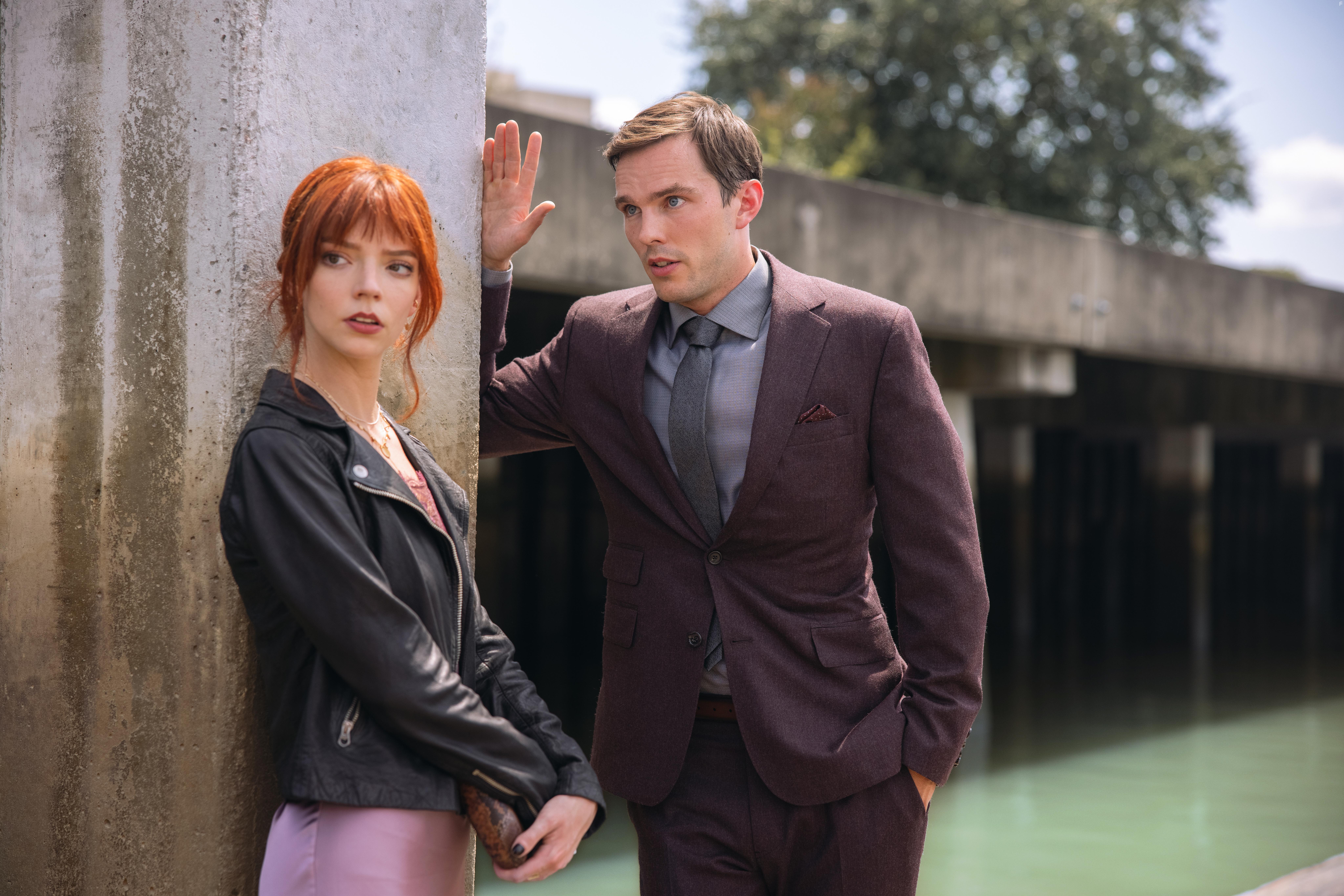 Nicholas Hoult and Anya Taylor-Joy in The Menu (2022)