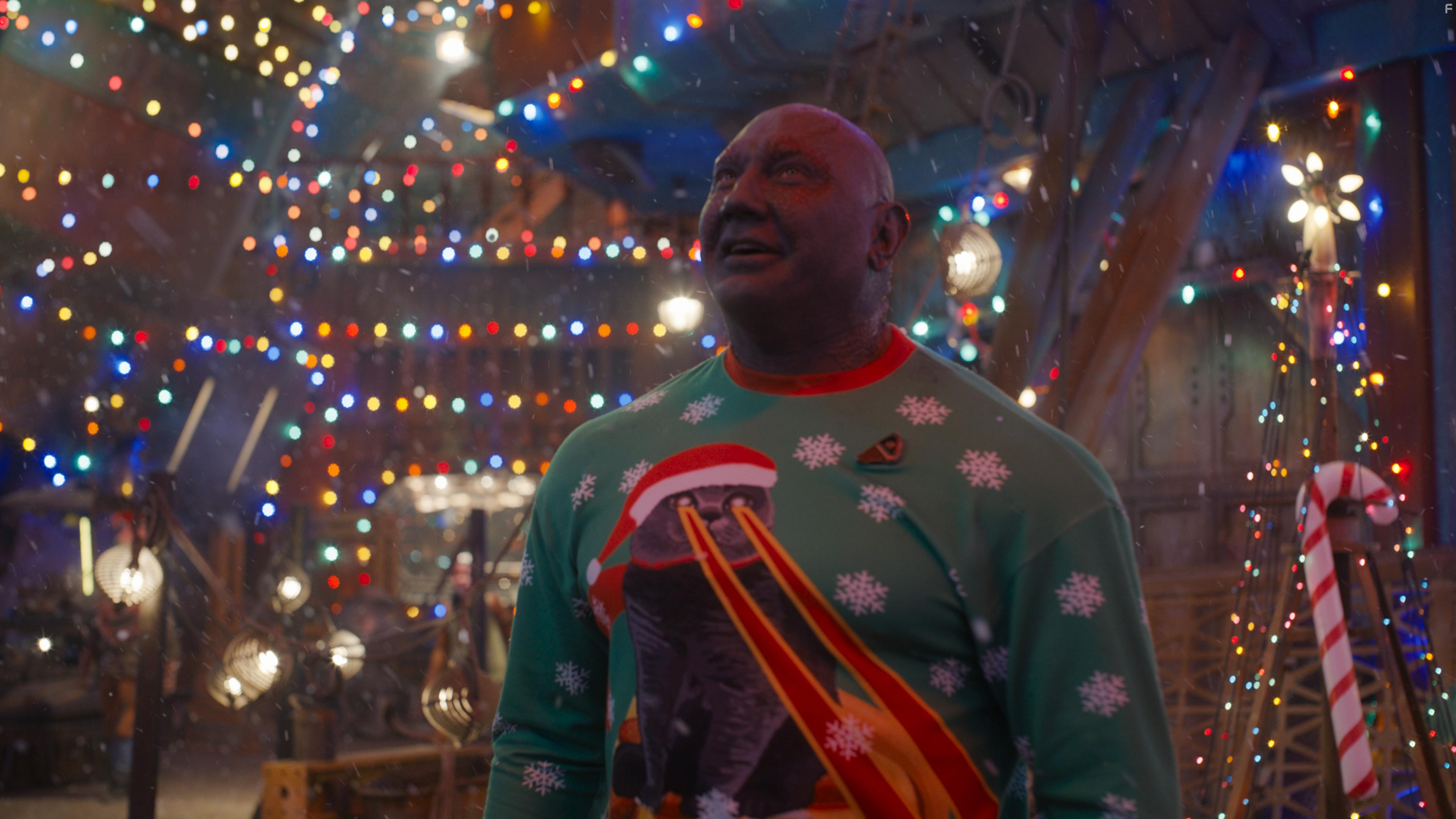 Dave Bautista in The Guardians of the Galaxy Holiday Special (2022)