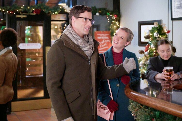 Brendan Penny and Patti Murin in In Merry Measure (2022)