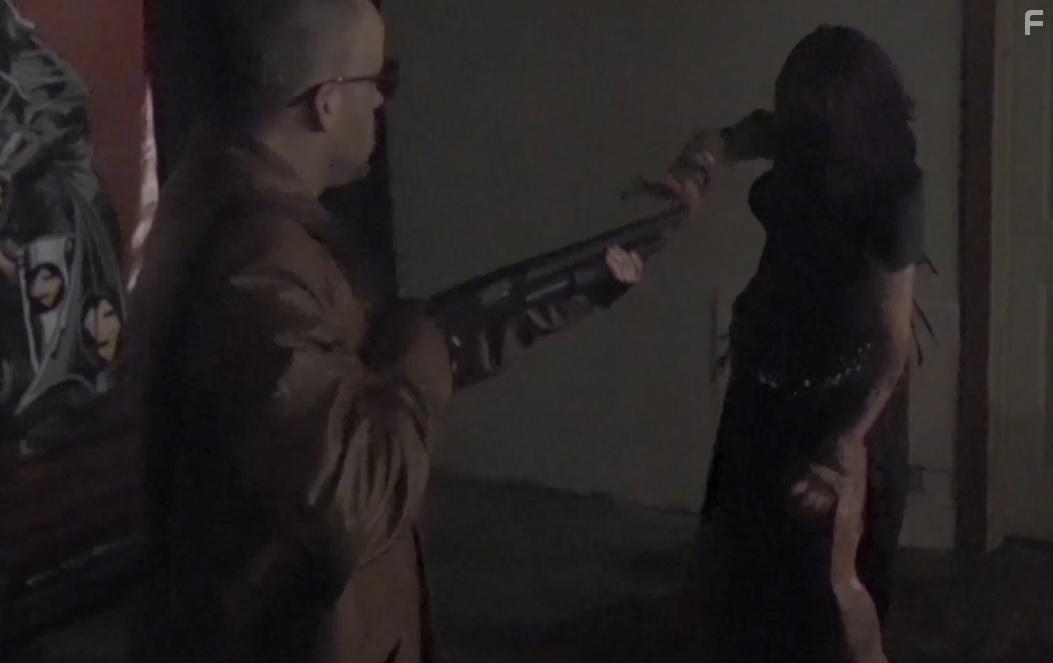 Richard Greenwade and Michelle Waggett in Steel-Man (2022)