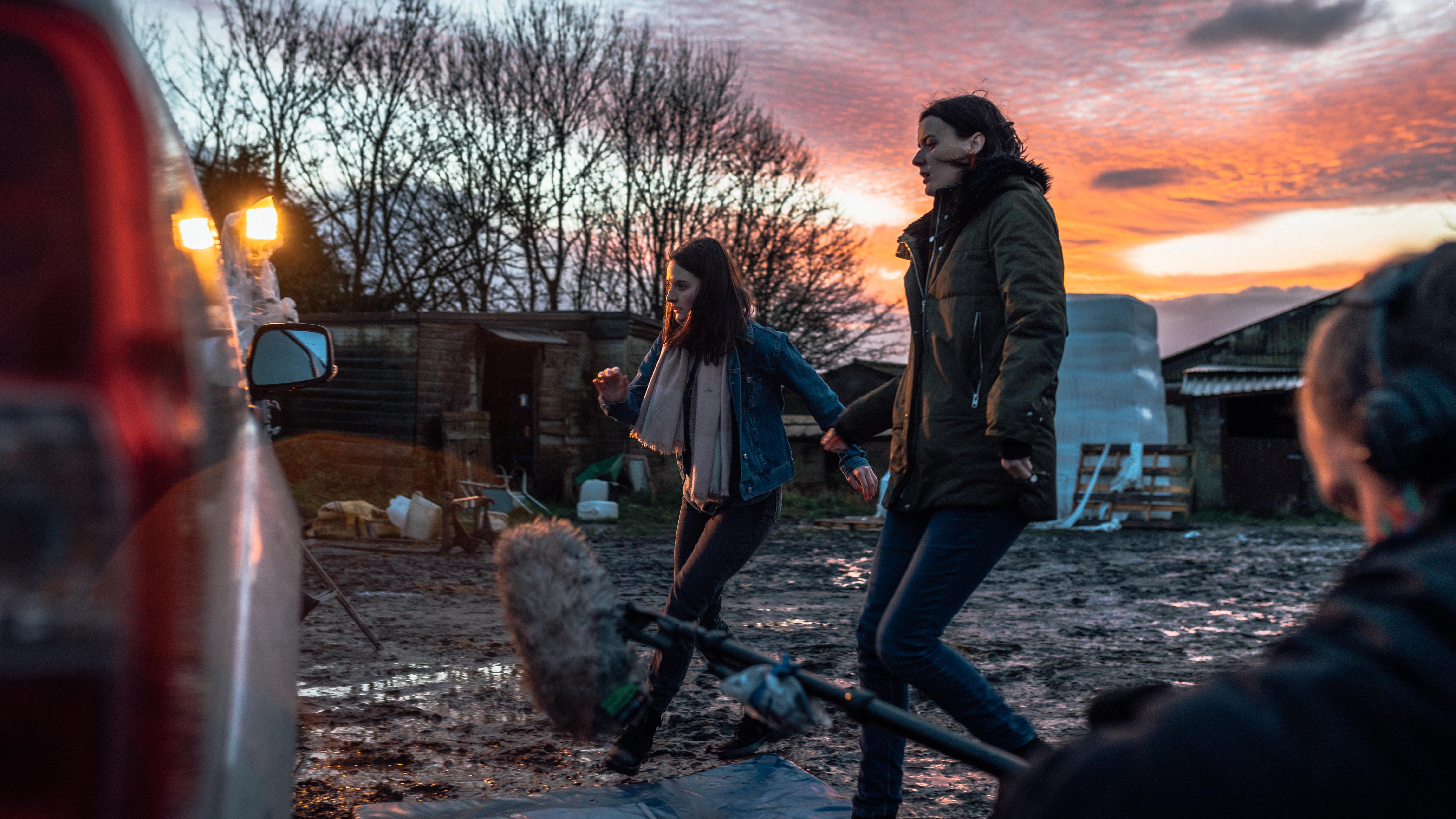 Rachel Flynn and Kirsty Strain in Dreaded Light (2022)